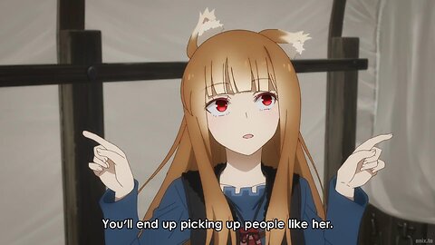 holo being holo | spice and wolf