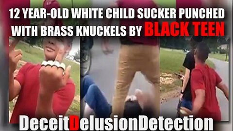 When Blacks Gang Up - Sucker Punch - Use Brass Knuckles - Knockout Game