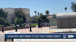 Gov. Gavin Newsom signs bills aimed at addressing homelessness