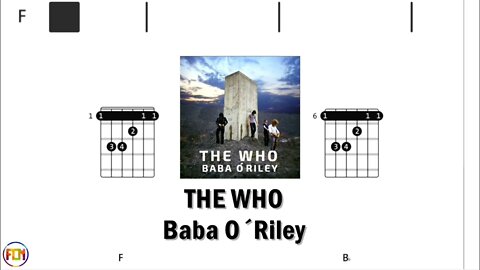 THE WHO Baba O´Riley - (Chords & Lyrics like a Karaoke) HD