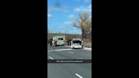 Cadillac Escalade Crash On Highway 401