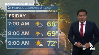 WMAR-2 News Cesar Cornejo Thursday weather