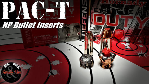 PAC-T Testing the Hornady Critical Duty and Winchester Defense bullets