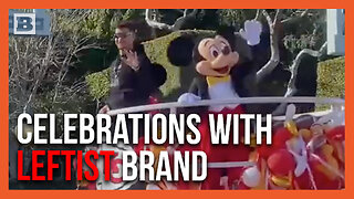 Patrick Mahomes Celebrates Super Bowl Victory with Disneyland Parade