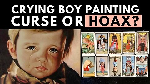 Spooky Legend of the Crying Boy Painting Curse