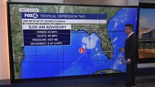 Tracking The Tropics: Tropical Depression Two