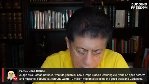 JudgeNap speaks about his Catholic Faith. Viewer Question