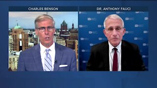 TMJ4's Charles Benson talks with Dr. Anthony Fauci on the need for COVID-19 booster shots
