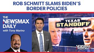 The NEWSMAX Daily (01/26/24) | Slamming Biden's Border Policies