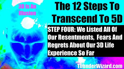 12 STEPS TO TRANSCEND TO 5D - STEP FOUR: CLEARING OUT NEGATIVE IDENTITY PROGRAMS - CREATING NEW ID
