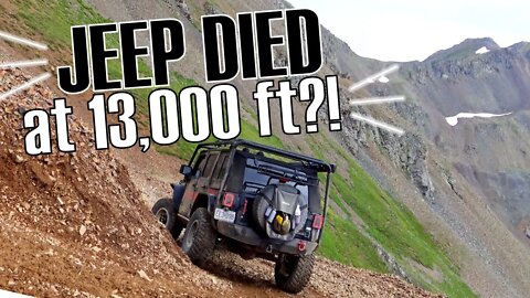 Off-Roading in Silverton Colorado takes a bad turn...