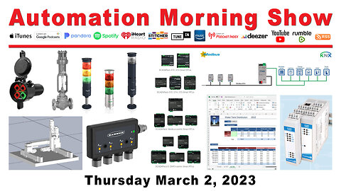 Reports, Modbus, LOTO, NodeRED, Coils, IEEE, Ethernet IO & more today on the Automation Morning Show