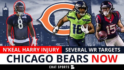 N'Keal Harry Injury News Isn't Good + Chicago Bears WR Targets To Replace Him