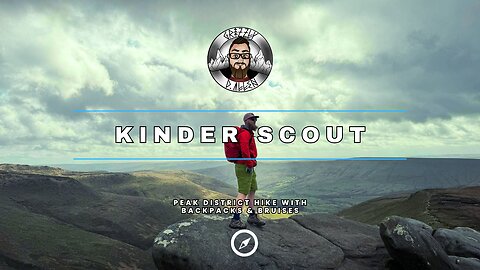 Peak District Hike. Kinder Scout via Grindsbrook Clough