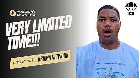 Few Days Left And You Could Miss A Huge $KROMA Network Airdrop!