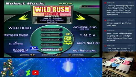 Dance Dance Revolution EXTREME (PS2, US) - WILD RUSH (FROM NONSTOP MEGAMIX) - CHALLENGE - AA (SDG)