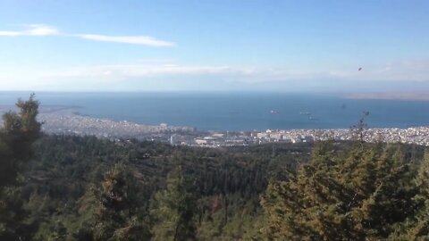 Το Σέιχ Σου (Κέδρινος Λόφος) και η Θεσσαλονίκη από ψηλά