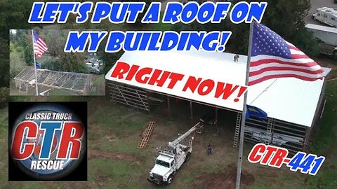 Let's Put The Roof on My Building! In 14-Minutes!