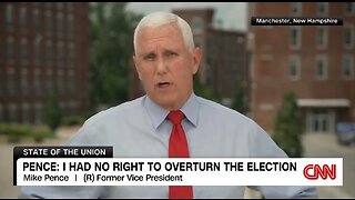 Mike Pence: Trump Should Never Be President
