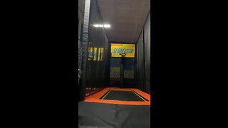 Trampoline dunk challenge