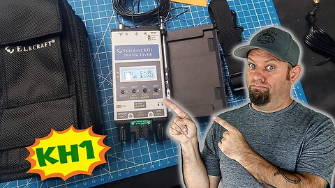 HANDS ON the Elecraft KH-1 CW Transceiver with Edgewood Package