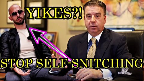 Andrew Tate Self-Snitches that he IS a Sex Trafficker? Criminal Lawyer claims.