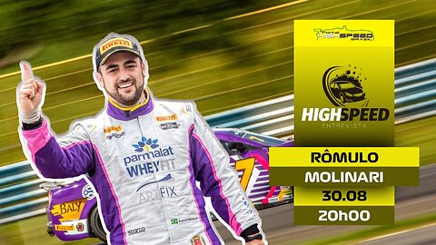 🎤 AO VIVO | RÔMULO MOLINARI | PILOTO NASCAR BRASIL | HIGH SPEED ENTREVISTA