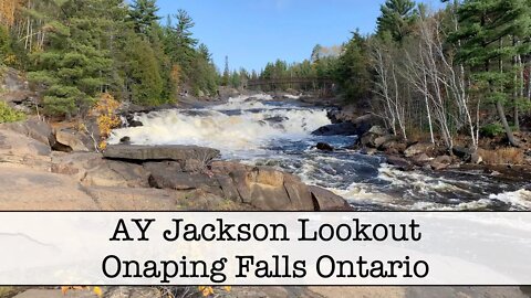 AY Jackson Lookout in Onaping Falls Ontario