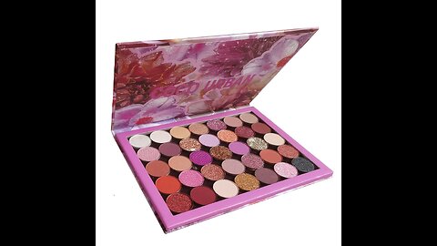 60 Color Eyeshadow Palette, 4 in 1 Board High Pigmented Glitter Matte Eye Shadow Rotation Pearl...