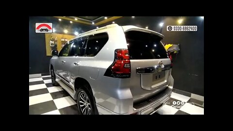 Toyota Land Cruiser After Complete Car Detailing And Ceramic Coating In Islamabad And Rawalpindi