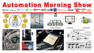 MQTT, IP69K IPCs, Light Curtains, Vision Sensors, PLCs vs PACs & more on the Automation Morning Show