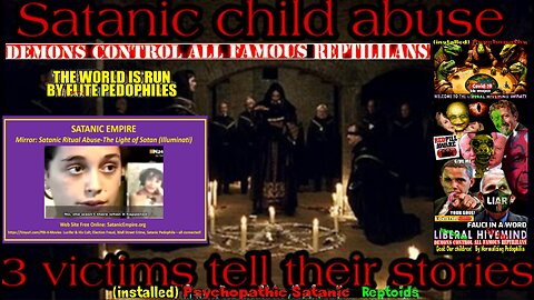 WARNING - GRAPHIC CONTENT: SATANIC RITUAL ABUSE - THE "LIGHT" OF SATAN (ILLUMINATI)