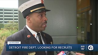 Detroit Fire Department looking for recruits