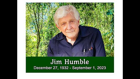 In Memory of Jim Humble - Father of MMS (Chlorine Dioxide)