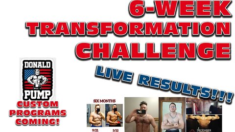 6-WEEK BODY TRANSFORMATION CHALLENGE | MIDDLE AGED BODYBUILDING | TRAINING PROGRAMS