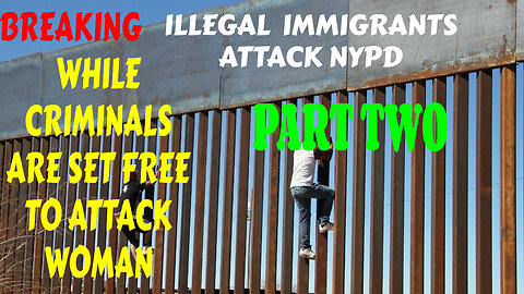 BREAKING ILLEGALS ATTACK NYPD AND THEN SET FREE MUST WATCH (PART TWO T.O.P RUMBLE UNCENSORED)
