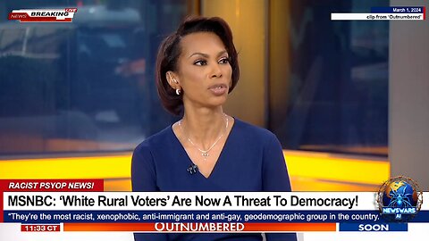 Black News Hosts Respond to MSNBC's Racist Lies About White Rural Voters