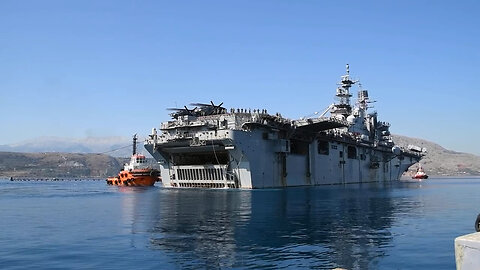 USS Bataan (LHD 5) arrives in NSA Souda Bay