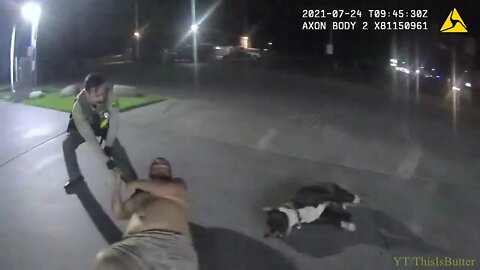 Inyo Sheriff's release body cam footage of a use of force and fatal shooting of a pit bull