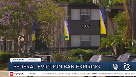 Federal eviction ban expiring