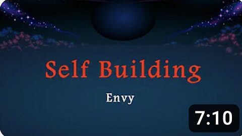 Self Building - Hasad (Envy) - Part 9