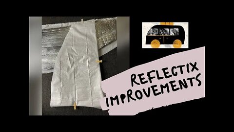 Stealth Window Updates | New Covers for Reflectix | Dodge Minivan Makeovers