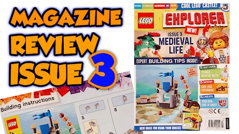 LEGO EXPLORER MAGAZINE ISSUE 3 - Castles and other medieval building techniques