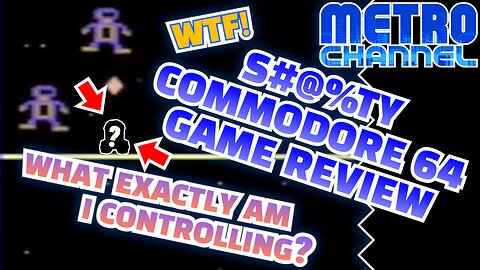 S#@%ty Commodore 64 Game Review: What exactly am I controlling?