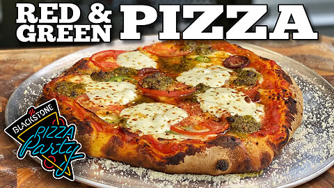 CJ's Red & Green Pizza | Blackstone Pizza Oven