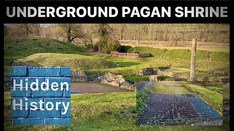 Exploring a mysterious underground pagan shrine at a Roman amphitheatre