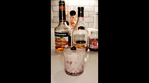Cherry Almond Cocktail