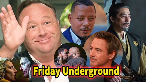 Friday Underground! Shogun! Alex Jones Sues! Joker is gay? Terrence Howard Fixes Math! Diddy