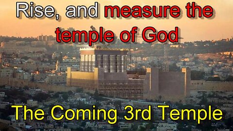There MUST Be Daily SACRIFICES At The Rebuilt TEMPLE of God BEFORE The Rapture!