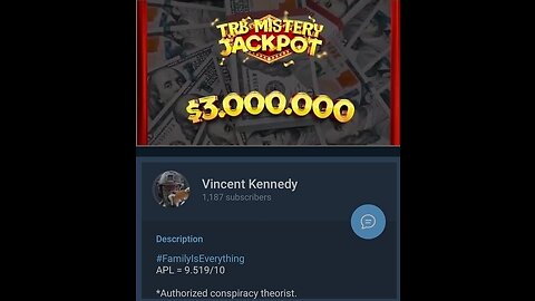 ⚠️ScamAlert⚠️ TRB and FAKE VINCENT KENNEDY CHANNEL